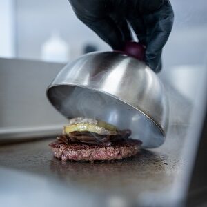 Viande en train de cuire